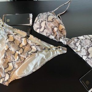 Beautiful new Vix by Paula Hermany snakeskin bikini